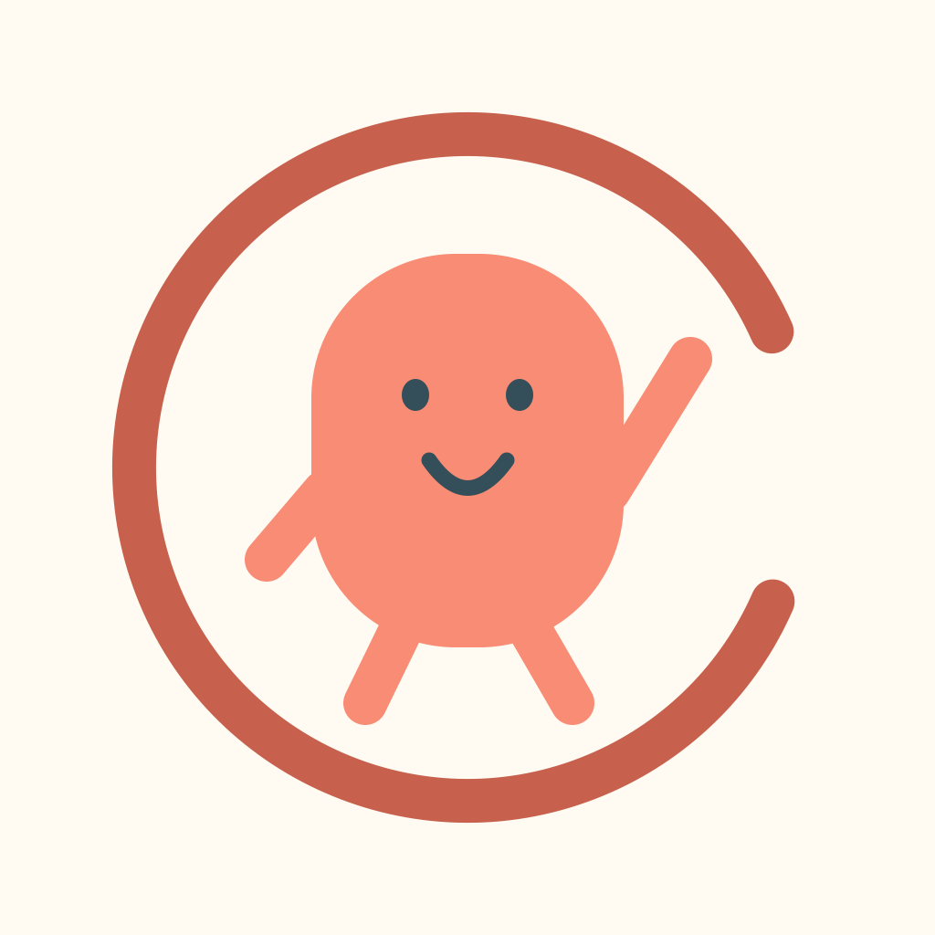 Pip, Teenyloop’s cheerful coral story companion